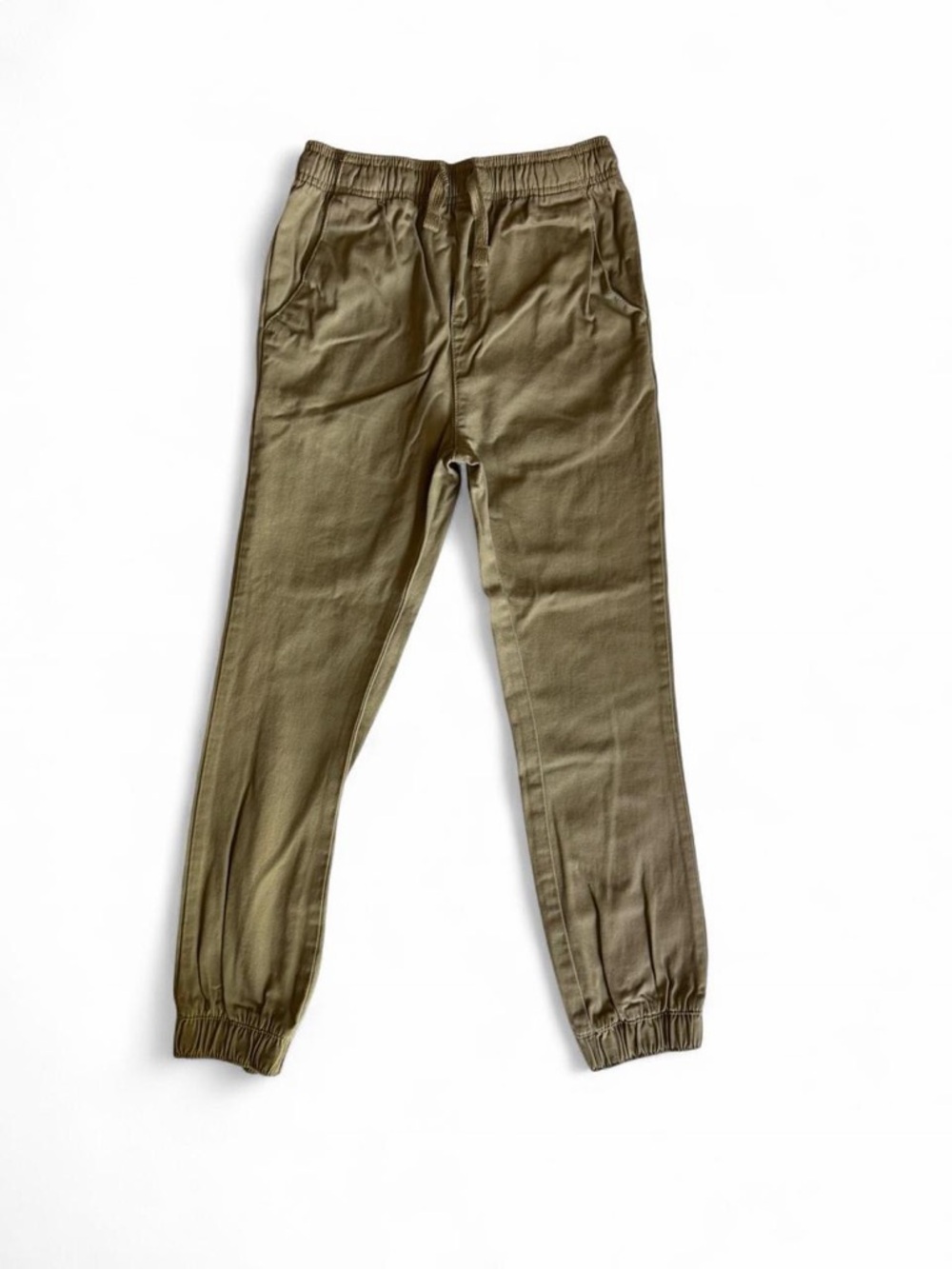 Faded Glory Boys Khaki Jogger Pants Size 8 Medium